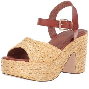 MIA Whitney Natural Raffia Espadrille Sandal